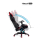 Diablo Chairs X-Ray 2.0 King Size Czarno-czerwony - 1208641 - zdjęcie 7